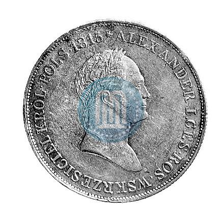 Фото 5 злотых 1829 года FH 