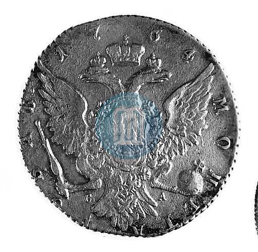 Picture 1 rouble 1764 year СПБ-СА 