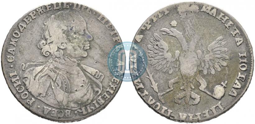 Фото Полтина 1718 года OK 