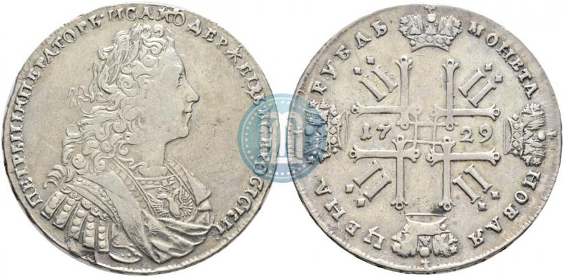 Picture 1 rouble 1729 year  "Type of 1728"