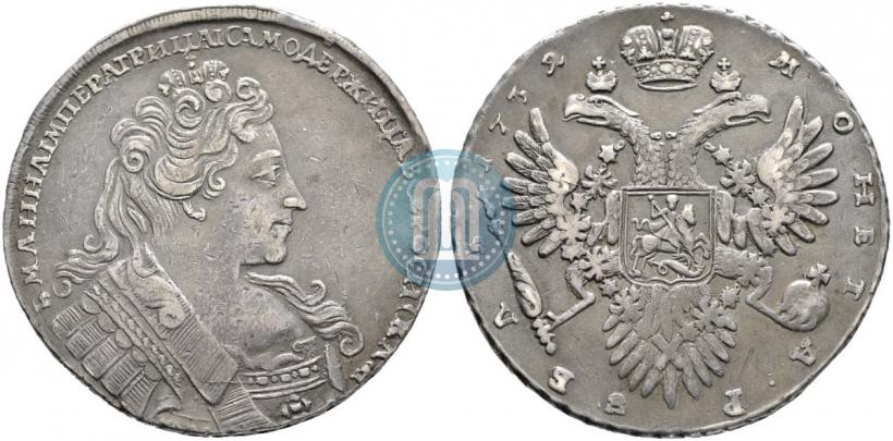 Фото 1 рубль 1732 года  