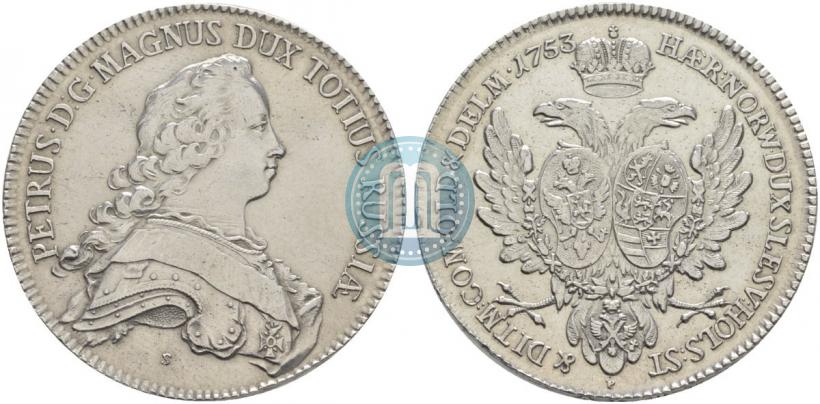 Picture Thaler 1753 year P "Albertusthaler"