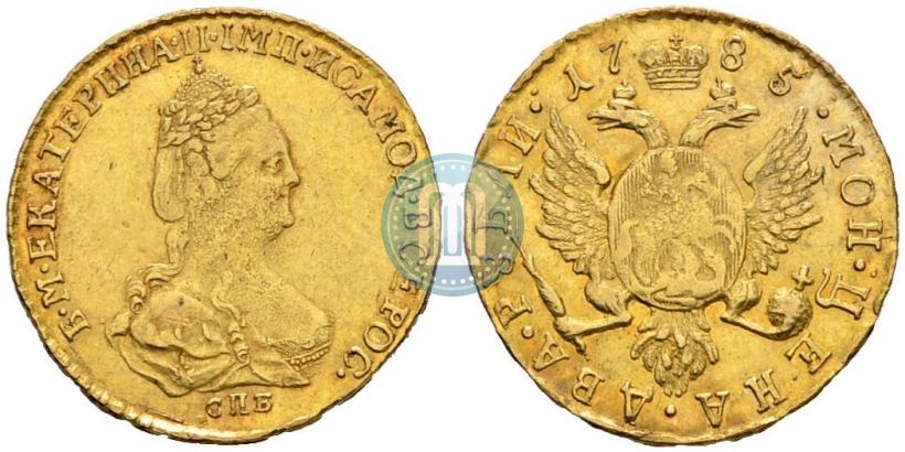 Picture 2 roubles 1785 year СПБ 