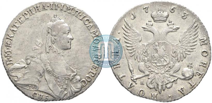 Picture Poltina 1763 year СПБ-ЯI 