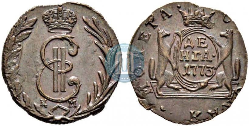 Фото Денга 1773 года КМ 