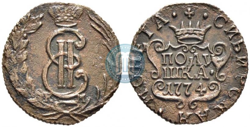 Picture Polushka 1774 year КМ 