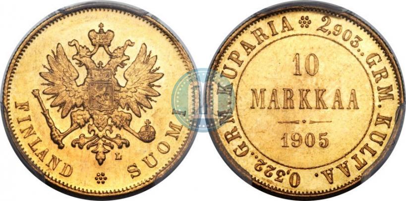 Фото 10 марок 1905 года L 