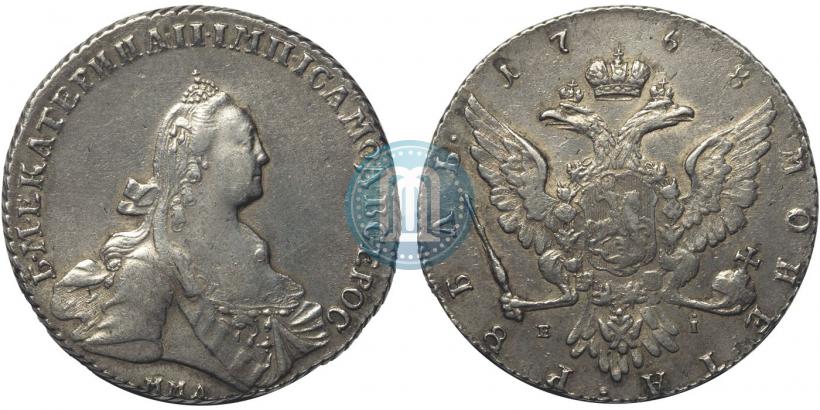 Picture 1 rouble 1768 year ММД-EI 
