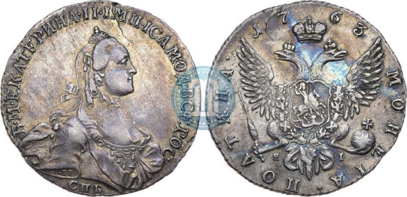 Picture Poltina 1763 year СПБ-ЯI 