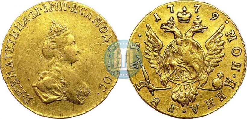 Фото 1 рубль 1779 года  