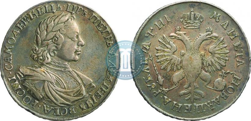 Picture 1 rouble 1718 year OK-L 