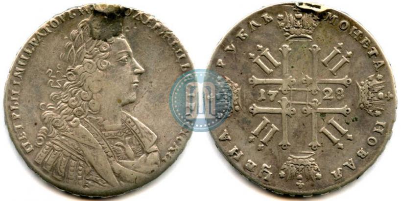 Picture 1 rouble 1728 year  "Type of 1728"