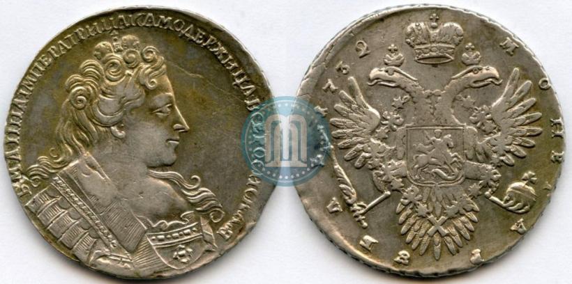 Picture 1 rouble 1732 year  