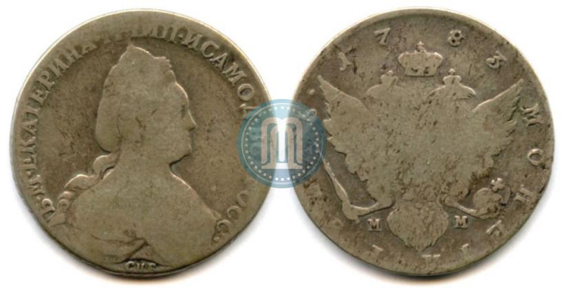 Picture 1 rouble 1783 year СПБ-ММ 
