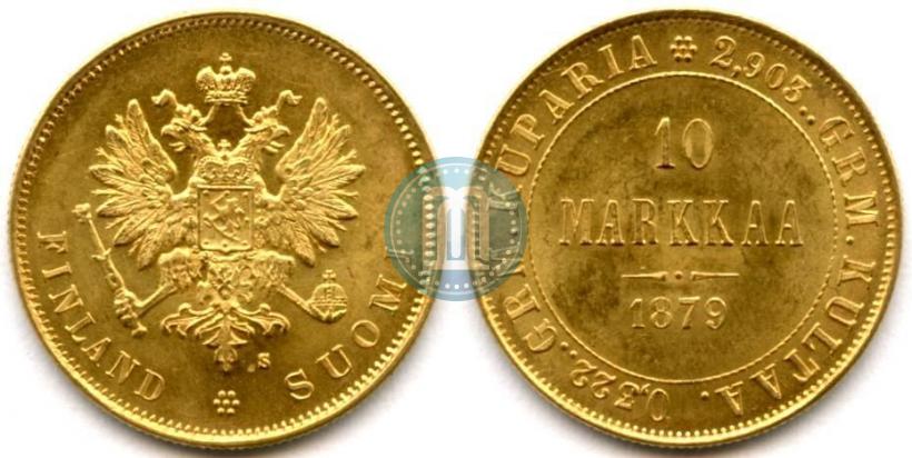 Picture 10 markkaa 1879 year S 
