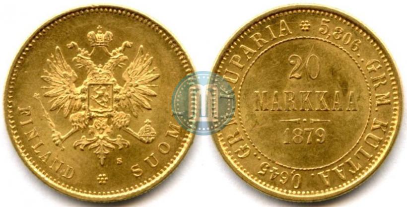 Фото 20 марок 1879 года S 