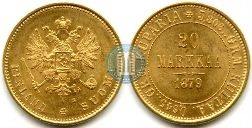 Фото 20 марок 1879 года S 