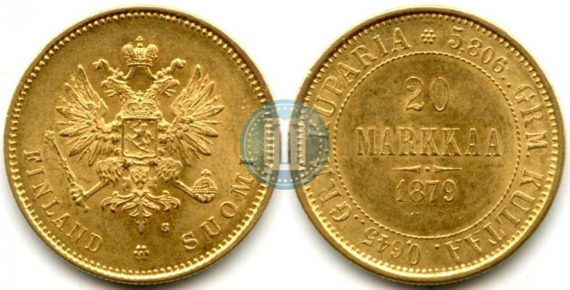 Фото 20 марок 1879 года S 