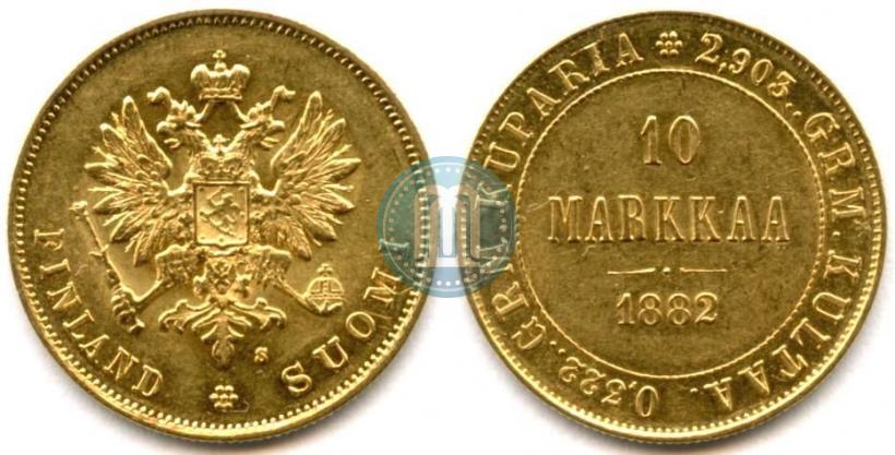 Picture 10 markkaa 1882 year S 