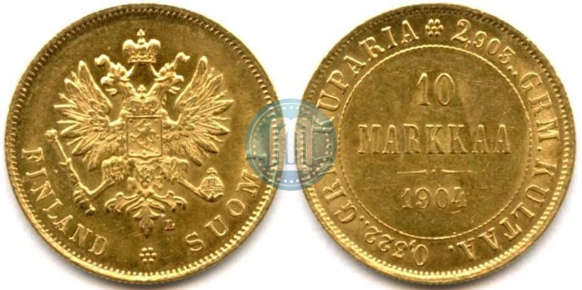 Picture 10 markkaa 1904 year L 