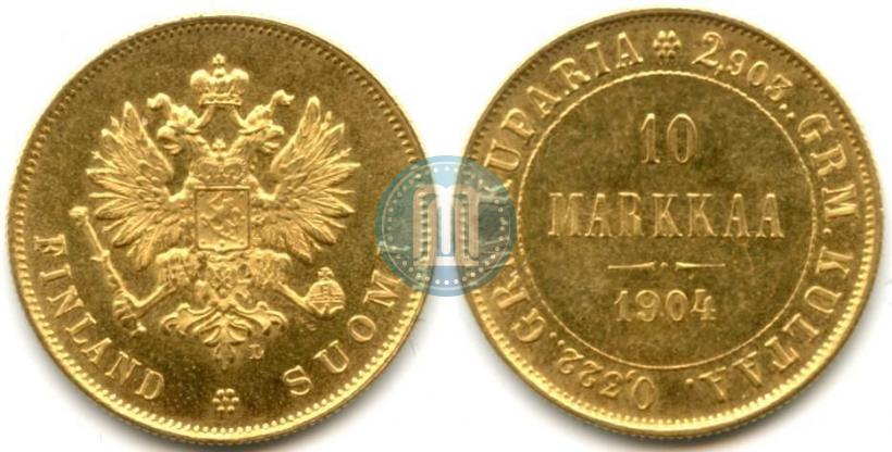 Picture 10 markkaa 1904 year L 