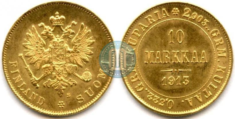 Фото 10 марок 1913 года S 