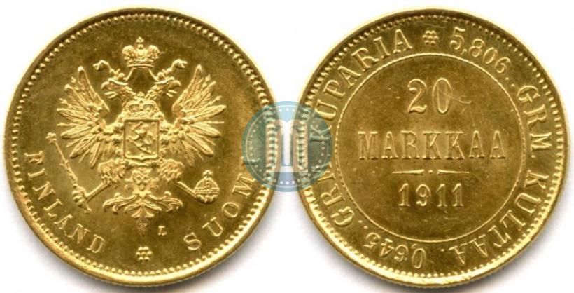 Фото 20 марок 1911 года L 