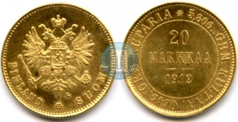 Picture 20 markkaa 1912 year L 