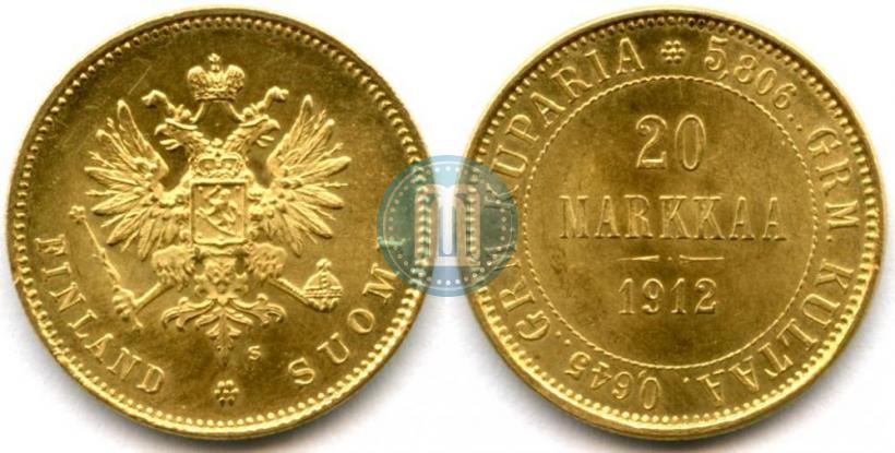 Фото 20 марок 1912 года S 
