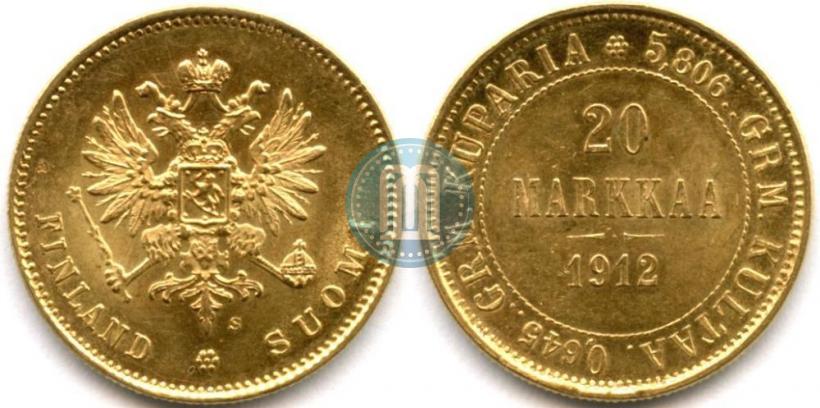 Picture 20 markkaa 1912 year S 