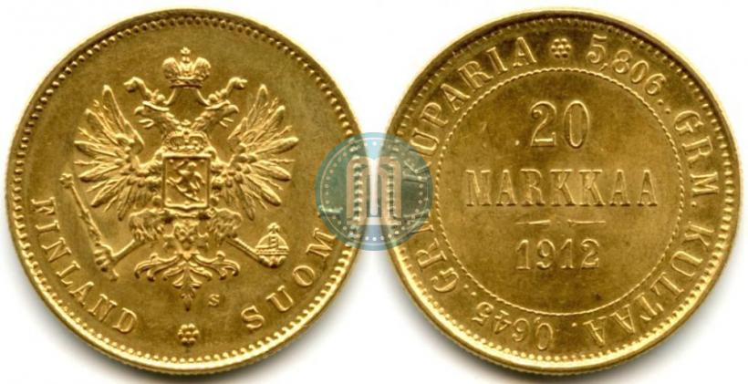 Фото 20 марок 1912 года S 