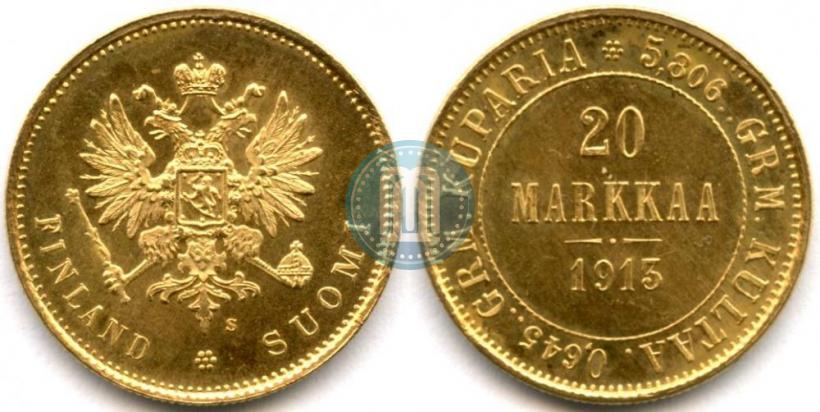 Фото 20 марок 1913 года S 