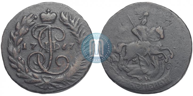 Picture 2 kopecks 1767 year ММ 
