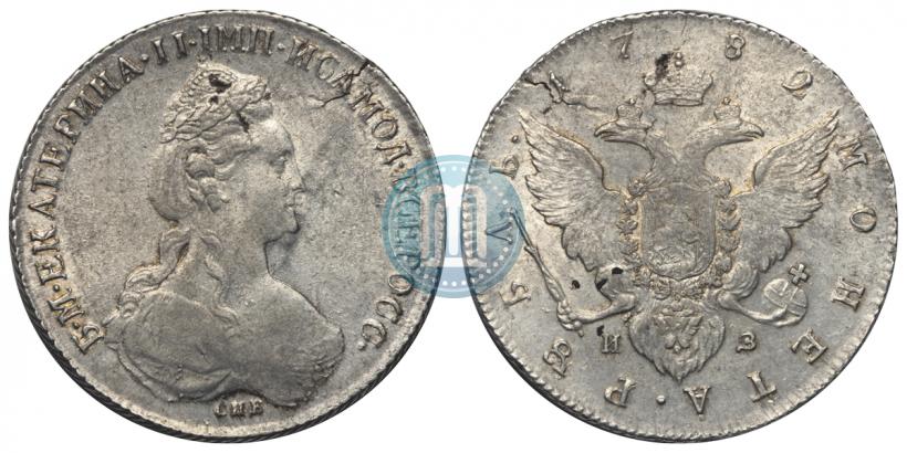 Picture 1 rouble 1782 year СПБ-ИЗ 