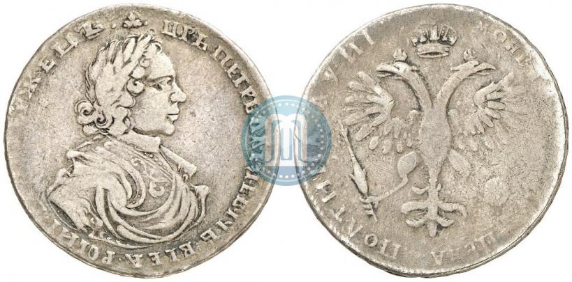 Фото Полтина 1718 года L 