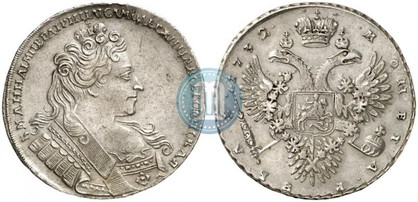 Picture 1 rouble 1732 year  
