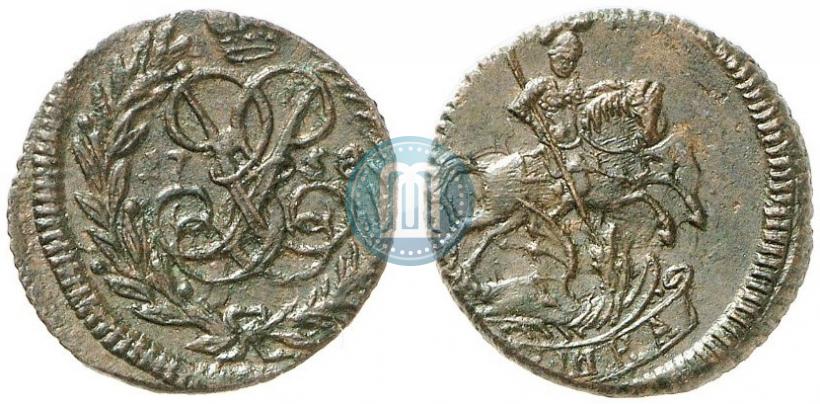Фото Полушка 1758 года  