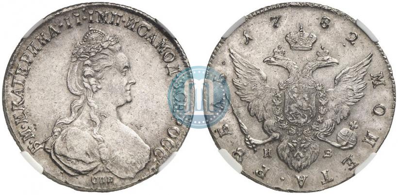 Picture 1 rouble 1782 year СПБ-ИЗ 