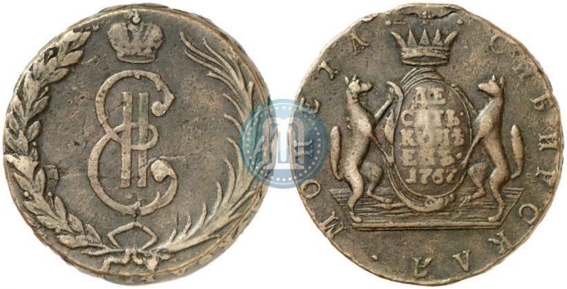 Picture 10 kopecks 1767 year  