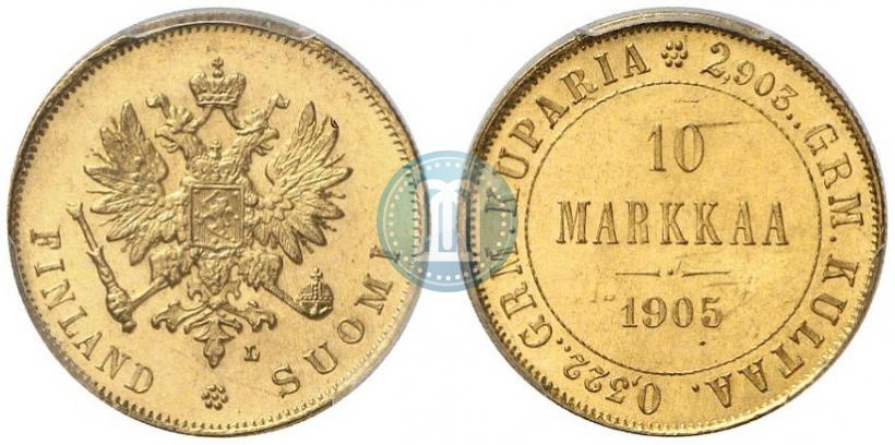 Picture 10 markkaa 1905 year L 
