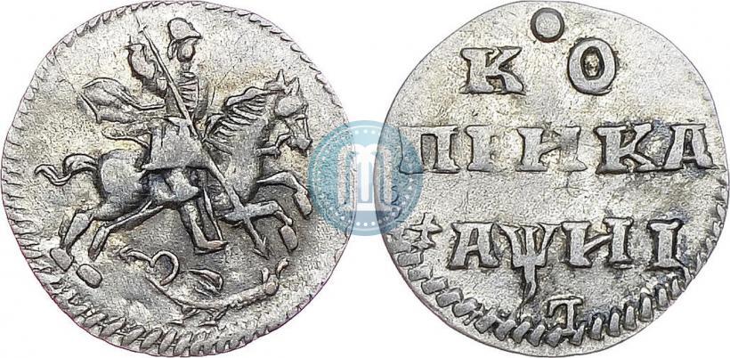 Фото 1 копейка 1718 года L 