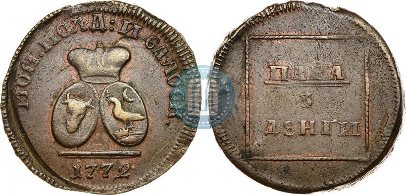 Picture Para - 3 dengas 1772 year  