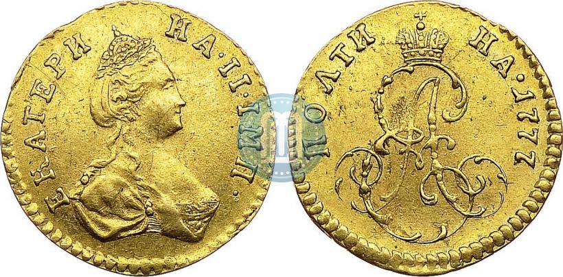 Фото Полтина 1777 года  