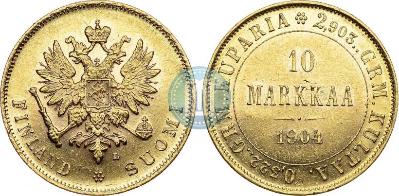 Фото 10 марок 1904 года L 