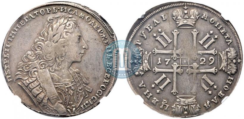 Picture 1 rouble 1729 year  "Type of 1729"