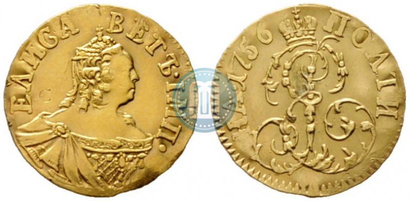 Picture Poltina 1756 year  