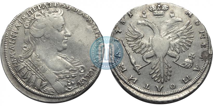 Picture Poltina 1731 year  