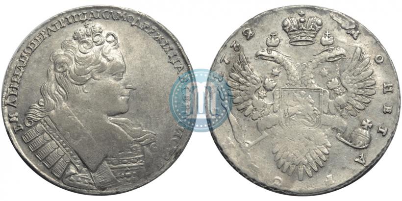 Picture 1 rouble 1732 year  
