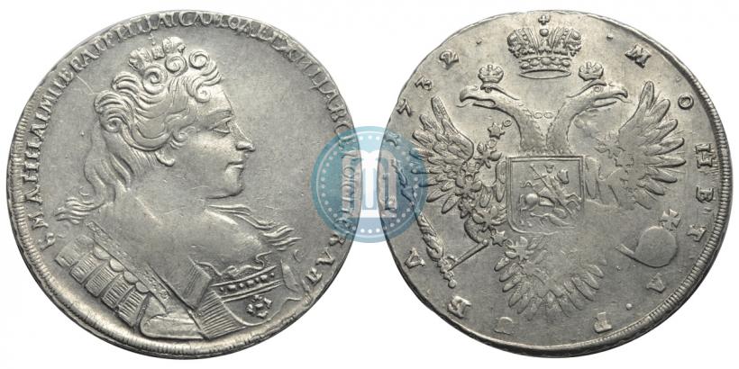 Picture 1 rouble 1732 year  