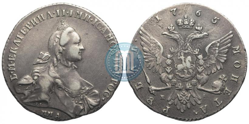 Picture 1 rouble 1765 year ММД-EI 